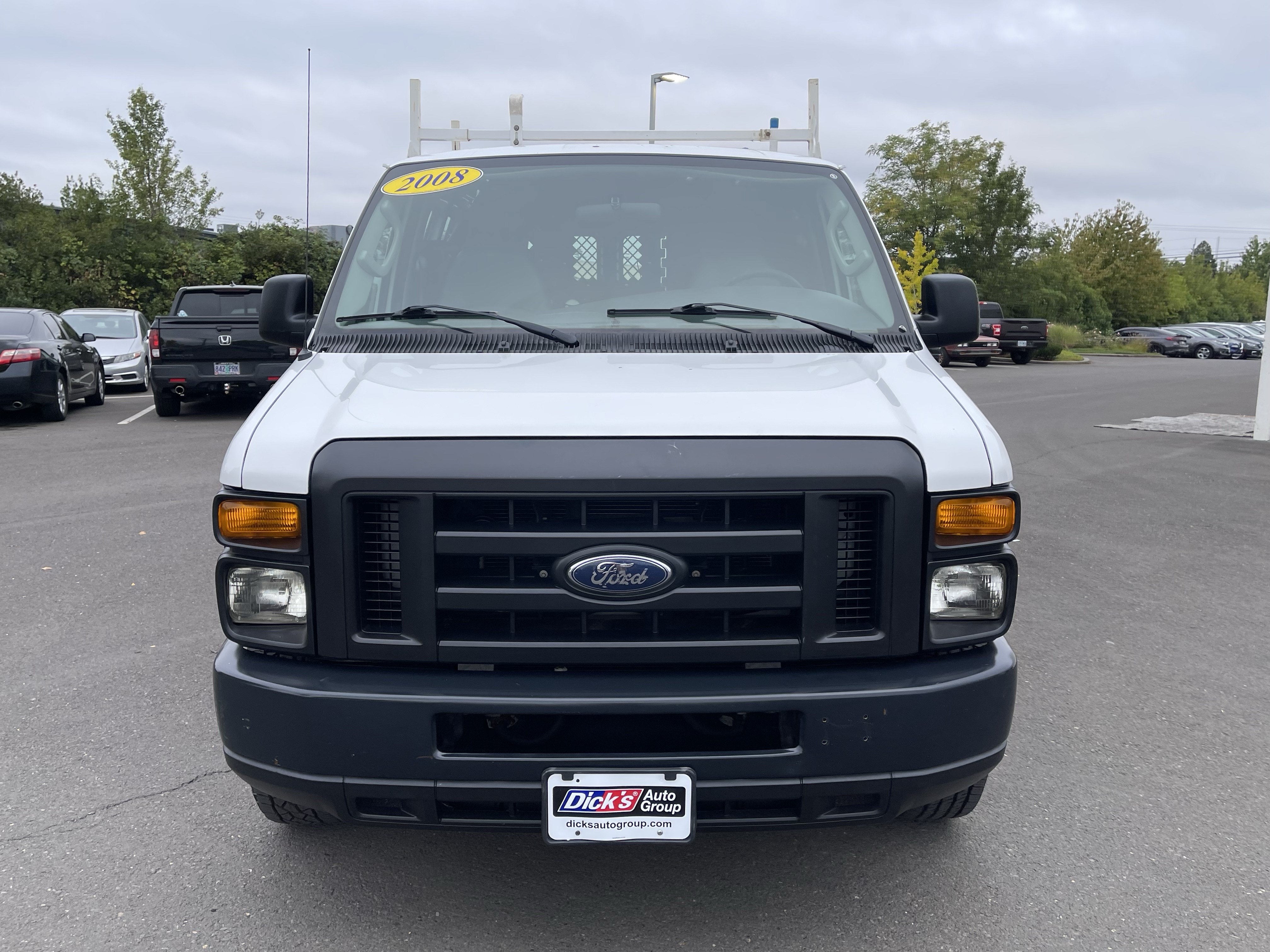 2008 Ford Econoline Cargo Van Commercial
